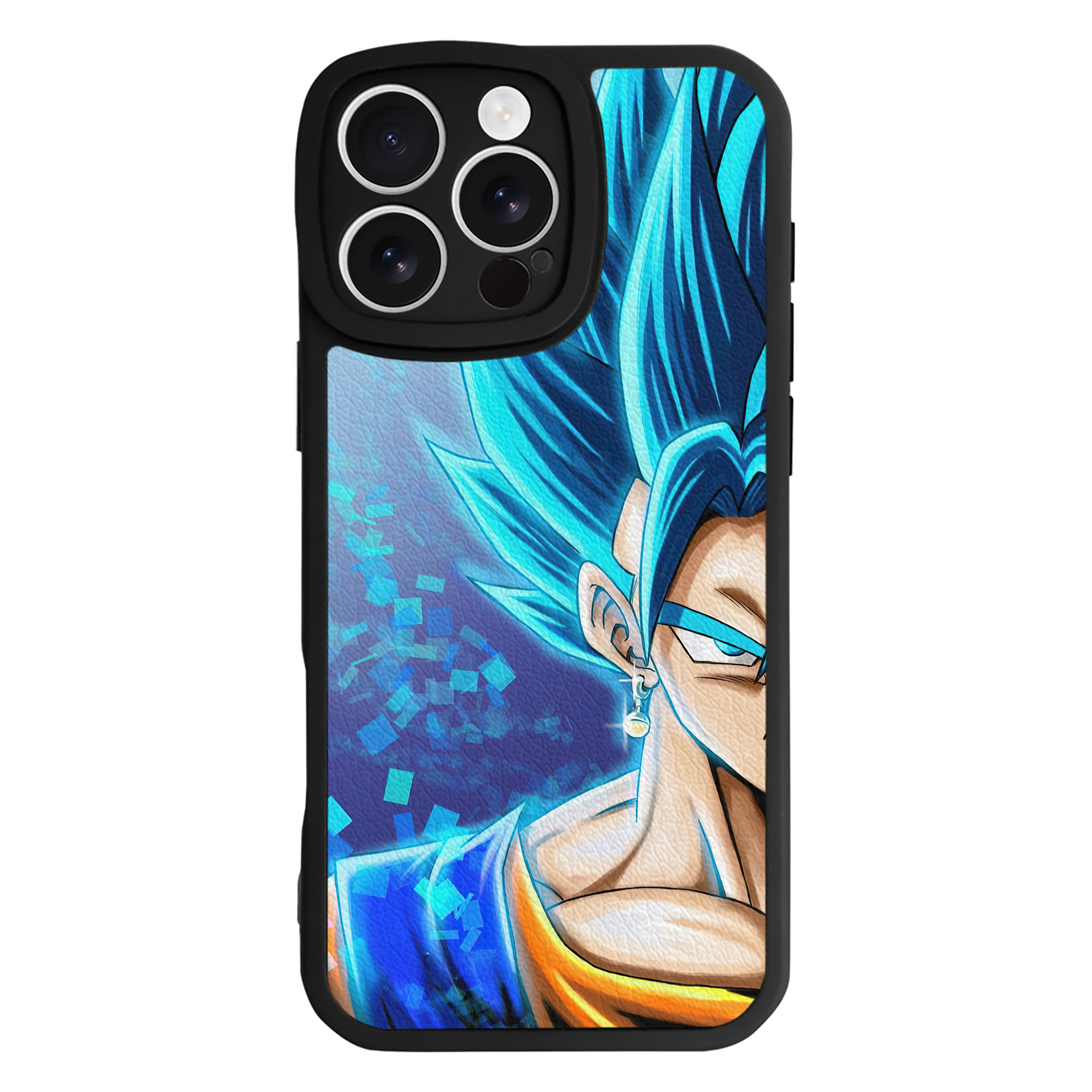 （画像用） ドラゴンボール DRAGON BALL 【iPhone 16シリーズ対応】シリコンスマホケース（レザー調） 材質：シリコン
